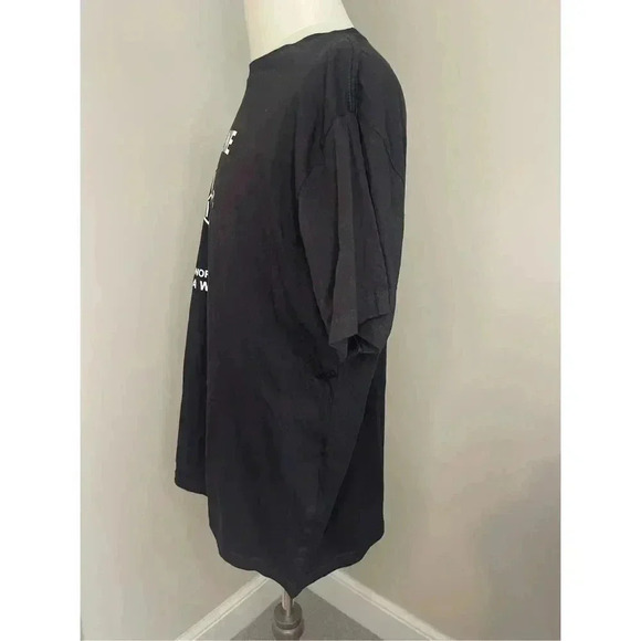 Sun International Men's XL Black Vintage Caffeine Molecule Graphic‎ T-Shirt - Picture 3 of 5